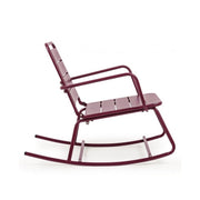 Rocking chair bordeaux bizzotto lillian