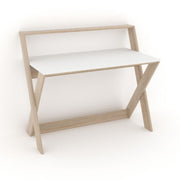 Bureau Alixus blanc naturel style scandinave 113x59xh.97 cm