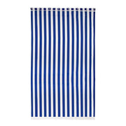 Store pour balcon rayures bleues et blanches 140 x 300 cm