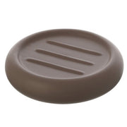 Porte-savon en céramique gris tourterelle ligne Oslo Feridras