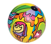 Ballon de Plage Pop Art Barcelone Cm. 91