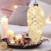 Pomme de Pin CGB 15 Micro LED Ø9 x H19cm