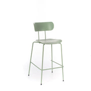 Tabouret en polypropylène avec assise verte