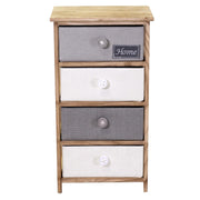 Brenda Chef de tiroirs 4 tiroirs CM40X29XH73