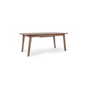 Table d'extérieur extensible en bois VARSAVIA 180 - 240x90x h76 cm