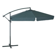 Parasol à bras latéral diamètre 300 cm Vert