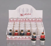 Bougie Cm.7 Soldat Jouet Avec Veste Rouge Dans Boîte Présentoir Décoration De Noël