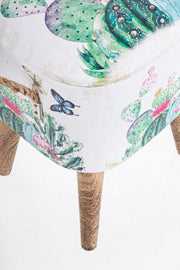 Ensemble de deux tabourets Forestis avec conteneur bizzotto