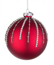 8x Sphère Vt Feu d'Artifice Rouge D100