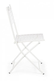 2x Chaise Pliante Jenny Blanc -