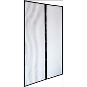 Moustiquaire en Polyester avec Aimants cm 120x240 pour Porte IRS Noire