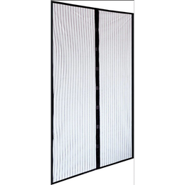 Moustiquaire en Polyester avec Aimants cm 120x240 pour Porte IRS Noire
