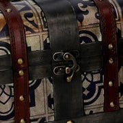 Boîte rectangulaire en bois noir 1-2 cm29x19h19