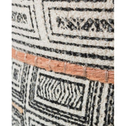 Pouf en coton style ethnique TILAK Desert diamètre 50x h35 cm