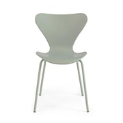 Chaise de salle à manger en polypropylène vert TESSA 50x49,5x h82 cm