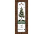 Sapin de Noël givré Sunndal H 210 x ø 120 cm