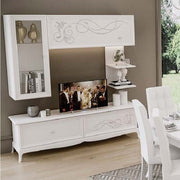 TV blanc blanc l187 x p49 x h190 cm