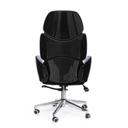 Fauteuil de bureau rembourré gris-noir Armstrong
