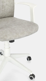 Fauteuil de bureau gris Gordon