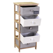 Commode Brenda bouton 5 tiroirs cm40x29xh90