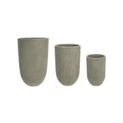 Set 3 grands pots à pinceaux à la sauge