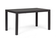 Table d'extérieur extensible en aluminium Anthracite 140 - 210x77x h75 cm