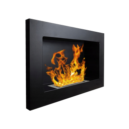 Fiche de bioéthanol ou construit -in Pise noire L 65 x P 12 x H 40