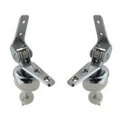 Abattant WC Convient pour Ellisse avec charnières métalliques réglables