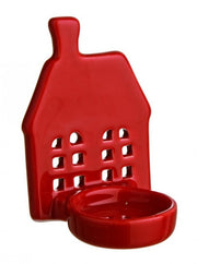 Lot de 6 Bougies Maison Lotty Rouge