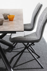 Panneau Vishal gris vieilli 80X80