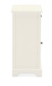 Table de chevet classique Amabel 1 porte et 1 tiroir 42x32x72h cm