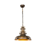 Suspension Tarus style industriel or antique MDL4468