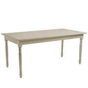 Table rectangulaire en bois shabby gris cm 80 x 160 xh 78