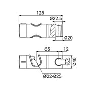Système coulissant innovant en ABS pour des mouvements fluides et précis.