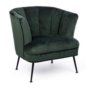 Fauteuil vert de style design