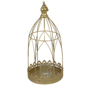 Bougeoir en métal doré cm ø13h30