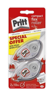 Pritt - Lot de 2 Roller Compact Correcteurs 4,2 mm