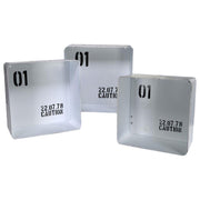 Étagère en métal bristol blanc 1-3 carré cm40,5x15h40,5