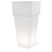 Square Vaso E27 Lounge White Ligne