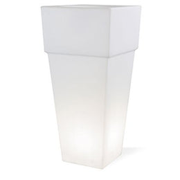 Square Vaso E27 Lounge White Ligne