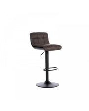 2x Tabouret en microfibre - Ron
