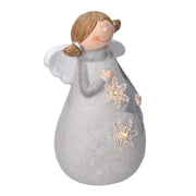 Ange résine led blanc cm24x20,5h38