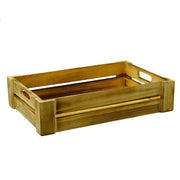 Tiroir en bois rustique cm36x24h8