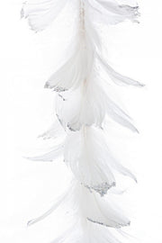 Ghirlande de Plumes Blanches 6x H150
