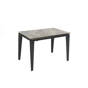 Table extensible avec plateau en céramique 120/170x80 cm