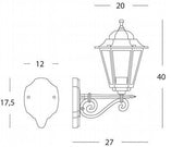 App. Ligne moyenne supérieure E27 non hexagonale