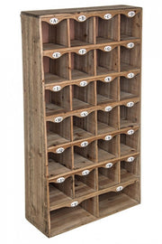 Classeur OFFICINA en bois de pin 85h cm