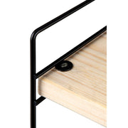 Étagère Hobby 3 étagères 40x13x40 noir ASZ1571