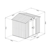 Casetta Jardin L236xP174xH206 cm