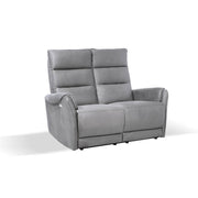 Canapé 2 places inclinable avec 2 fauteuils électriques L 135 x P 98 x H 109 cm